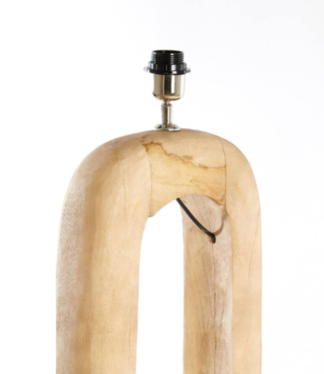 Light&Living Vloerlamp Kelafo Naturel | 38x12x125 cm