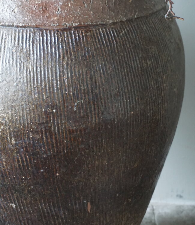 Be-Uniq Donkere Stenen Pot XL | D60 x H80