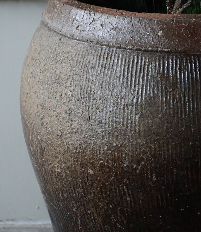 Be-Uniq Donkere Stenen Pot XL | D60 x H80 | Nr 2