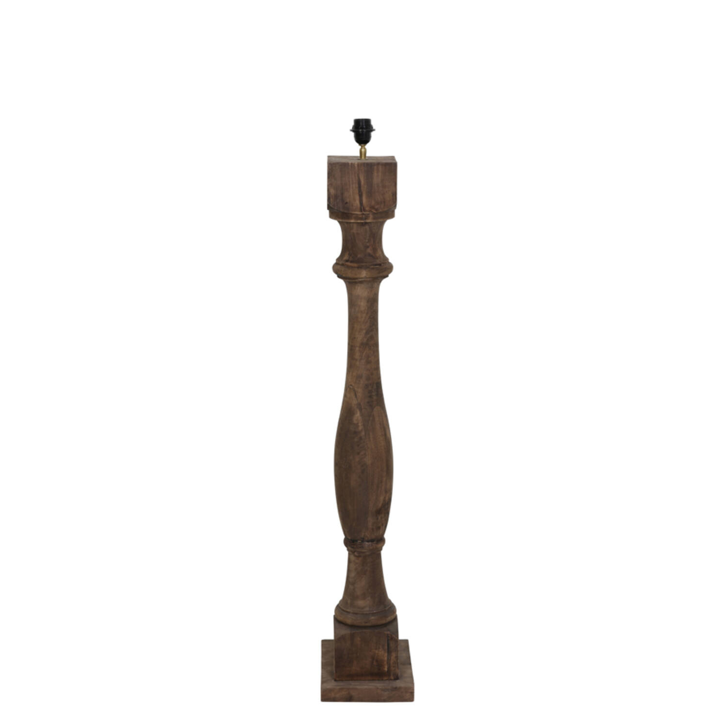 Light&Living Vloerlamp Robbia Donker Bruin | 23x23x125 cm