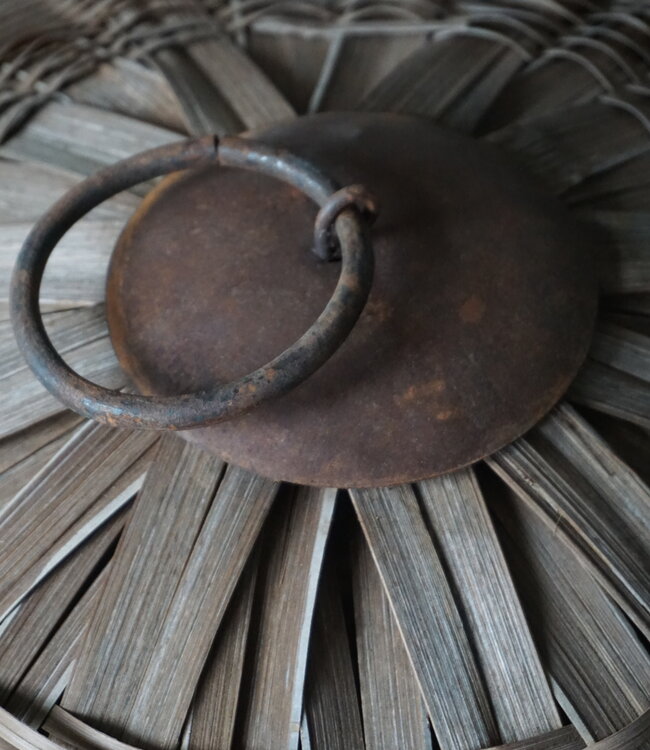 Be-Uniq Basket Met Deksel | Rattan | D60 x H40 cm