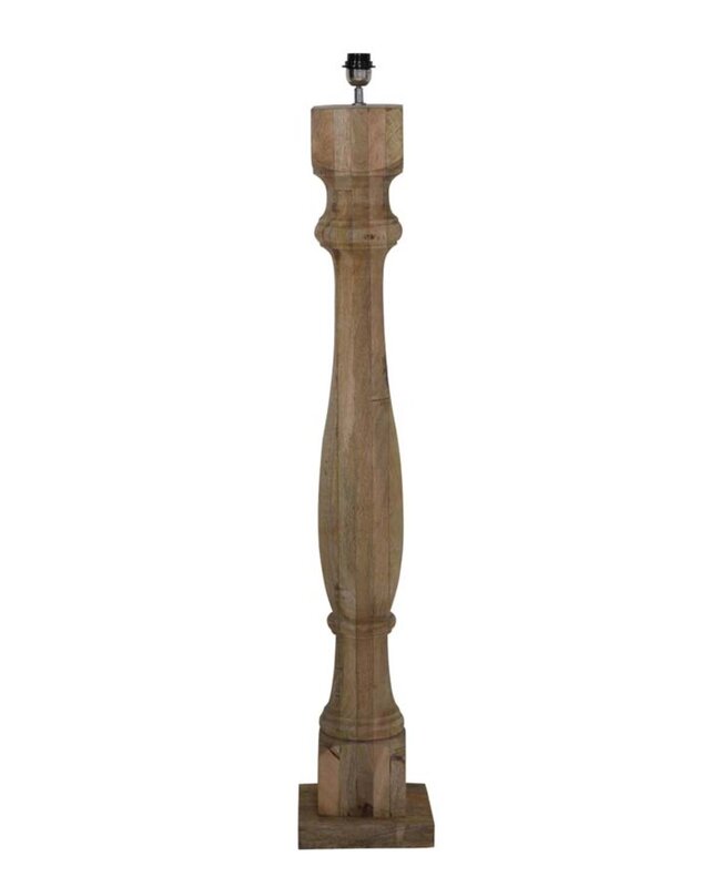 Light&Living Vloerlamp Robbia Naturel | 23x23x125 cm