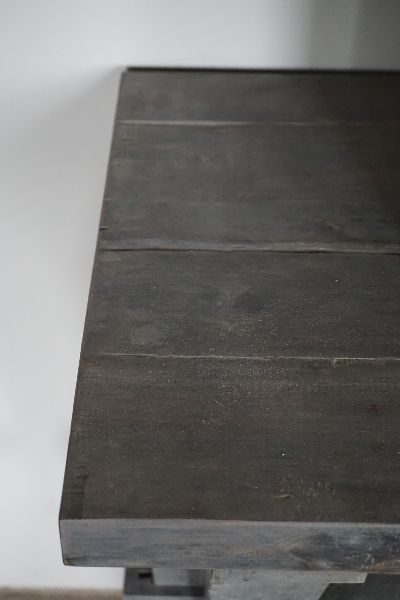 Rene Houtman Sidetable Cross| Grey | Oud Hout | Met Lade | H79 x B200