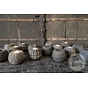 Houten Waxinehouder | Buru dot | Set Van 4 | Island Collection | H9 x B9 x D9 cm