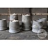 Handgemaakte Waxinehouder | Small | Set Van 4 | Organic Collection | H10 x B9 x D9 cm