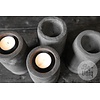 Waxinehouder | Large | Set Van 2 | Organic Collection | H15 x B9 x D9 cm