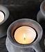 Be-Uniq Waxinehouder | Kruik | Set Van 4 | H6 x B12 x D11 cm