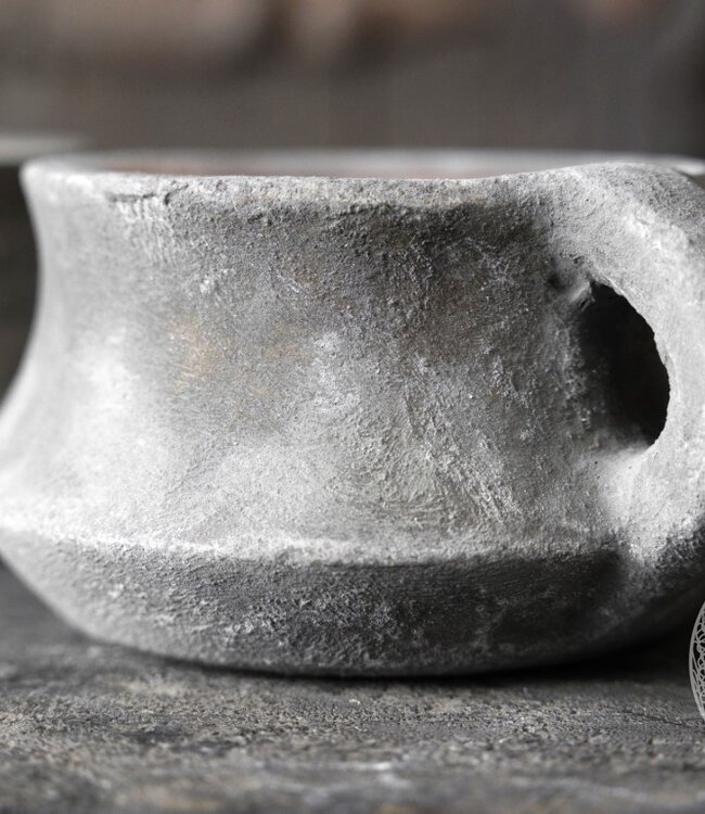 Be-Uniq Waxinehouder | Kruik | Set Van 4 | Organic Collection | H6 x B12 x D11 cm