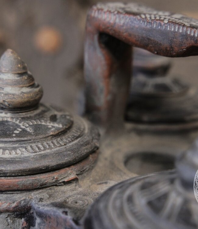 Be-Uniq Traditionele Spicebox | India | H17 x B20 x D20 cm