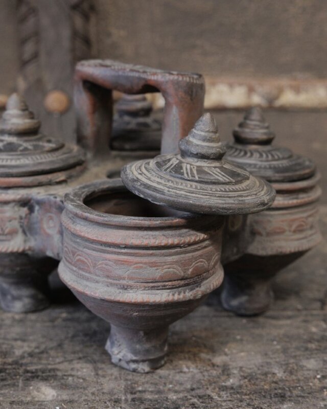 Be-Uniq Traditionele Spicebox | India | H17 x B20 x D20 cm