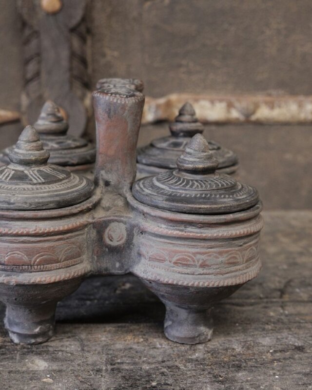 Be-Uniq Traditionele Spicebox | India | H17 x B20 x D20 cm