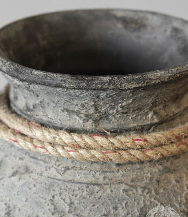 Be-Uniq Nepalese Houten Pot | H30 x B30 x D30 cm