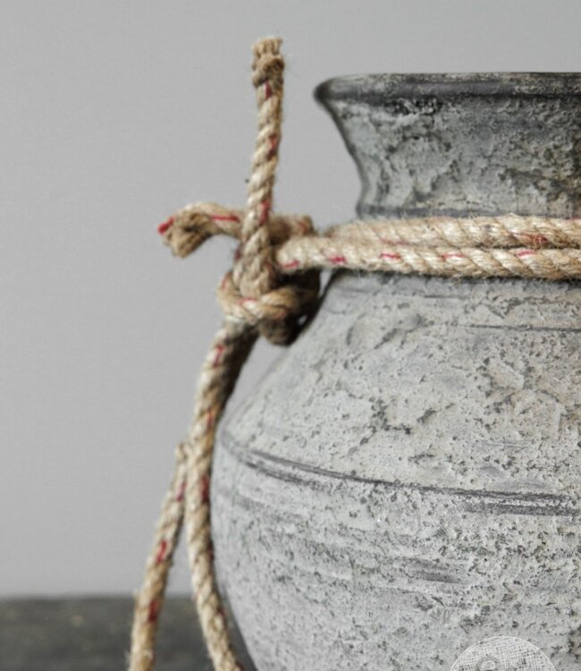 Be-Uniq Nepalese Houten Pot | H30 x B30 x D30 cm