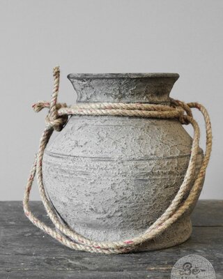 Be-Uniq Nepalese Houten Pot | H30 x B30 x D30 cm