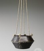 Be-Uniq Metalen Hangpot Aan Touw | H15 x B32 x D32 cm