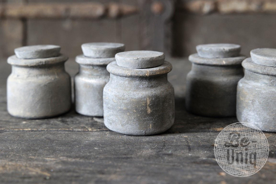 Be-Uniq Spice Jar | Large | Set Van 4 | Organic Collection | H9 x B9 x D9 cm