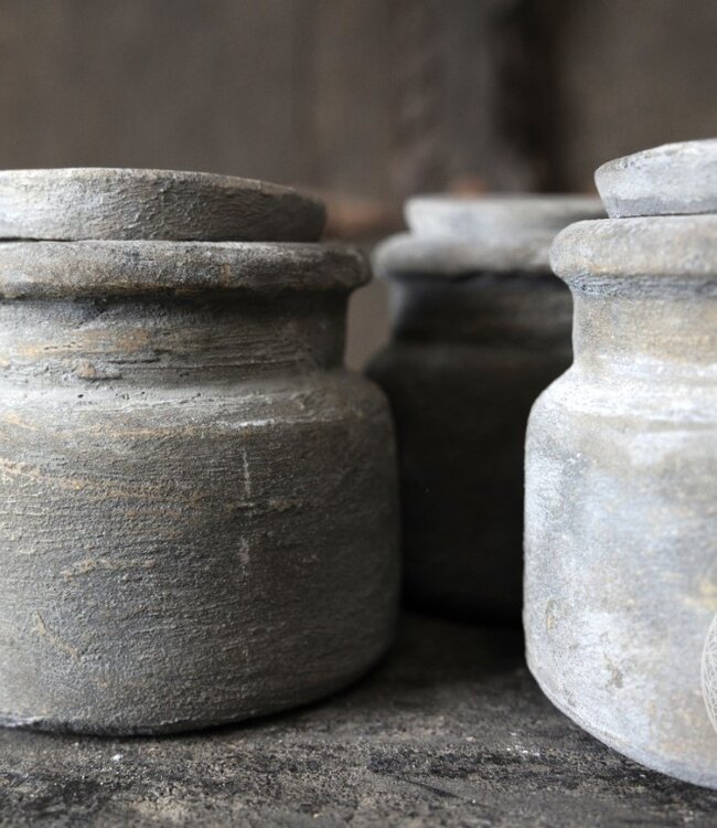 Be-Uniq Spice Jar | Large | Set Van 4 | Organic Collection | H9 x B9 x D9 cm