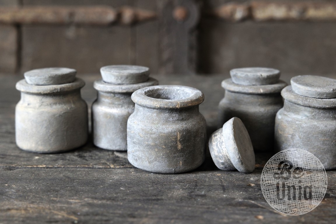 Be-Uniq Spice Jar | Small | Set Van 4 | Organic Collection | H7 x B7 x D7 cm