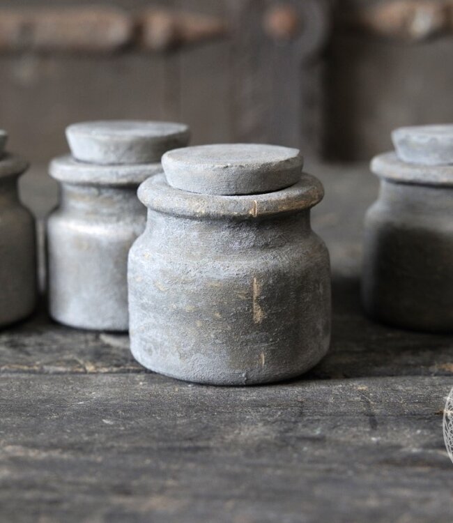 Be-Uniq Spice Jar | Small | Set Van 4 | Organic Collection | H7 x B7 x D7 cm