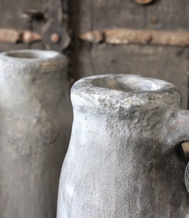 Be-Uniq Vaas Met Hendel | Large | Organic Collection | H36 x B18 x D18 cm