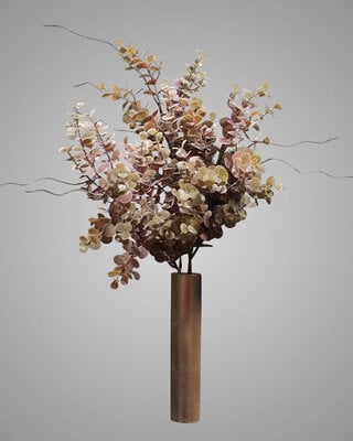 Brynxz Kunstbloem Eucalyptus | Brons | H55 cm