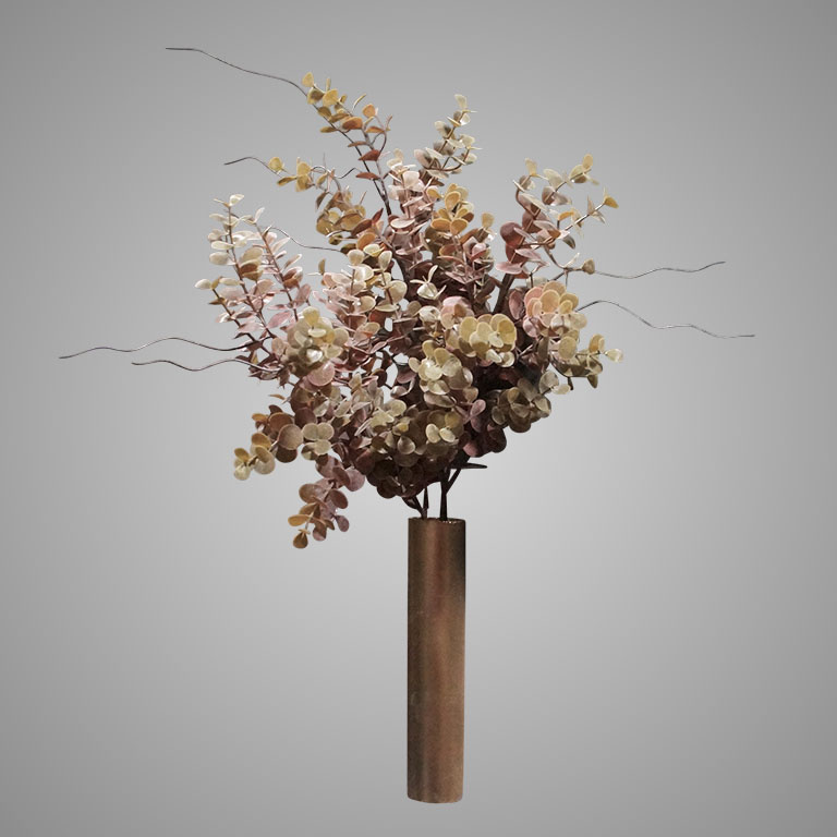 Brynxz Kunstbloem Eucalyptus | Brons | H55 cm