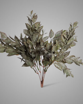 Brynxz Kunstbloem Lauro Bush | Brons | H35 cm