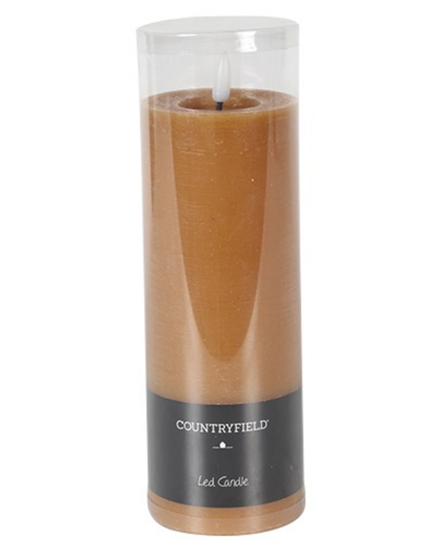 Countryfield LED Stompkaars | Rustiek Amber | H20 x Ø7,5 cm