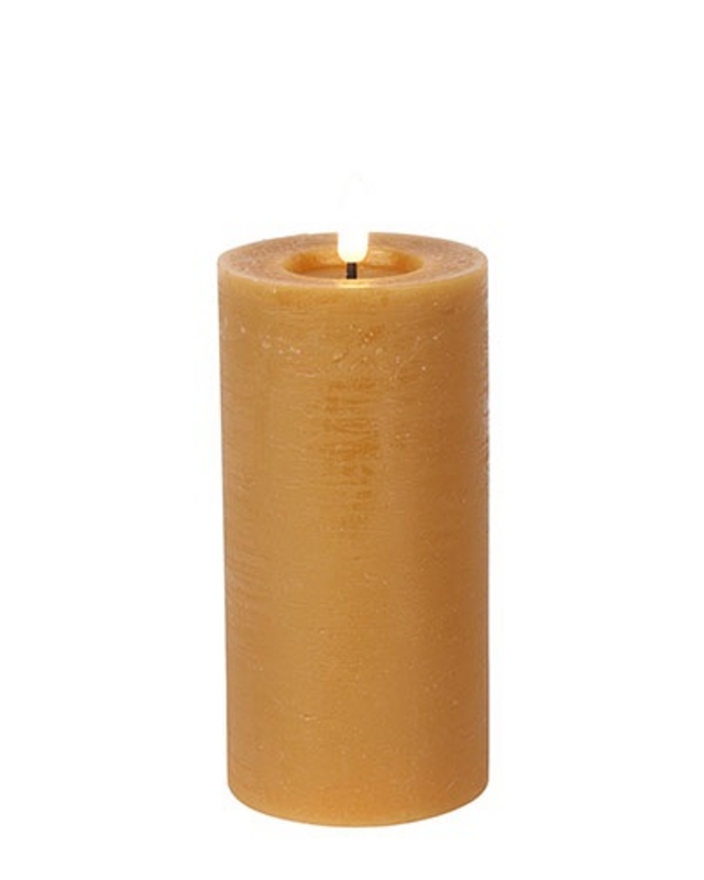 Countryfield LED Stompkaars | Rustiek Amber | H15 x Ø7,5 cm