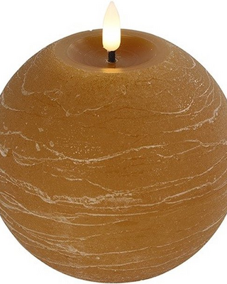 Countryfield LED Bolkaars | Amber | H9,5 x Ø8 cm