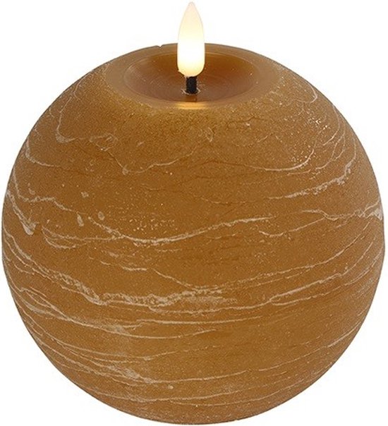 Countryfield LED Bolkaars | Amber | H9,5 x Ø8 cm
