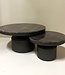PTMD Salontafel Bregt | Bruin Marmer | H45 x Ø90 cm