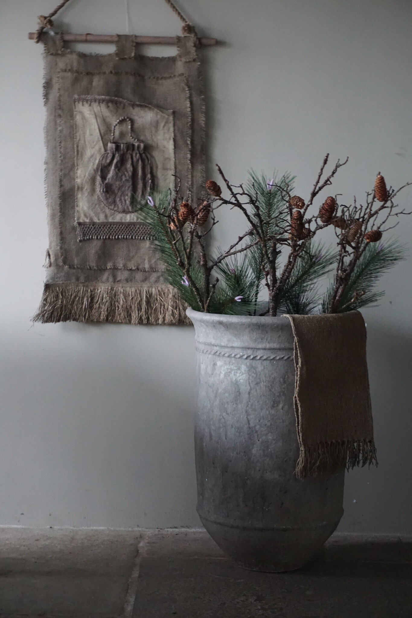 Rene Houtman Prachtige Grote Betonnen Pot | H140 x D90 cm