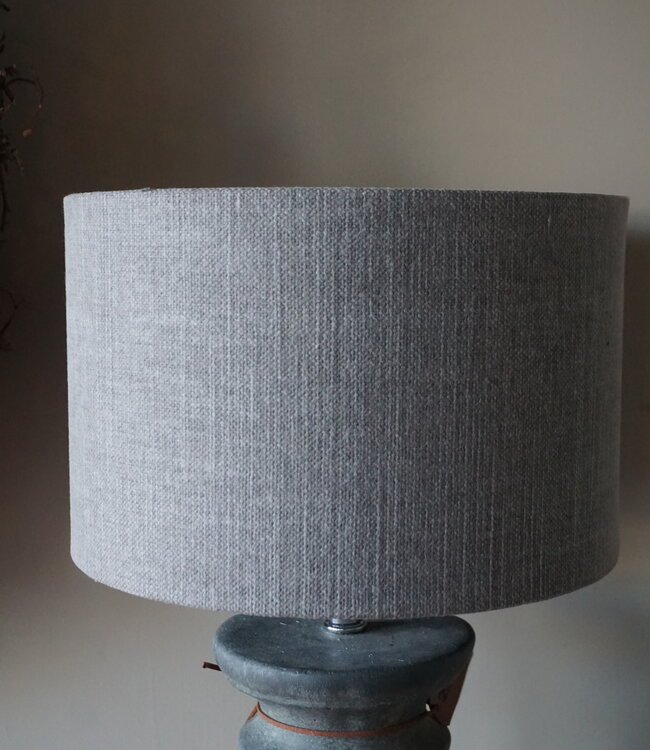 Brynxz Lampenkap Cilinder | Stone | H16 x Ø25 cm