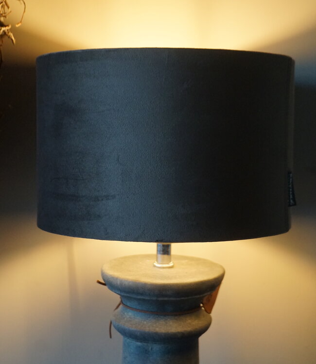 Brynxz Lampenkap Cilinder | Velvet | H16 x Ø25 cm