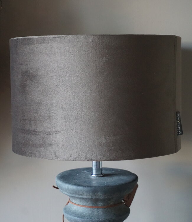 Brynxz Lampenkap Cilinder | Velvet | H16 x Ø25 cm