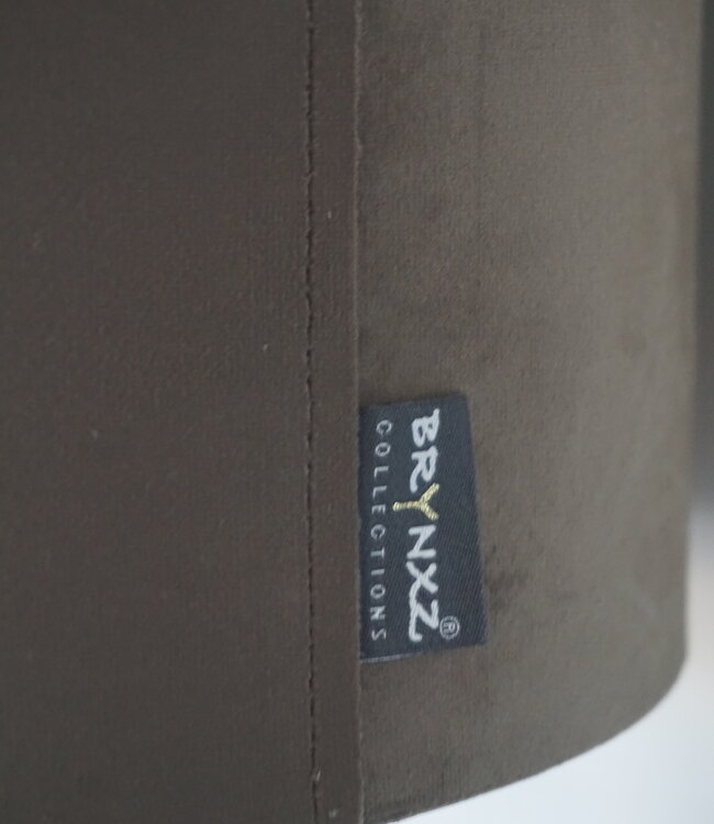 Brynxz Lampenkap Cilinder | Velvet | H16 x Ø25 cm