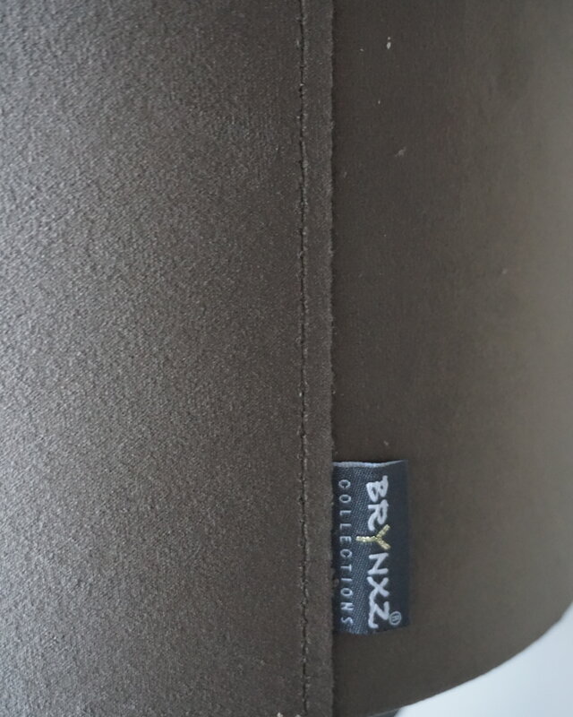 Brynxz Lampenkap Cilinder | Velvet Brown | H16 x Ø25 cm