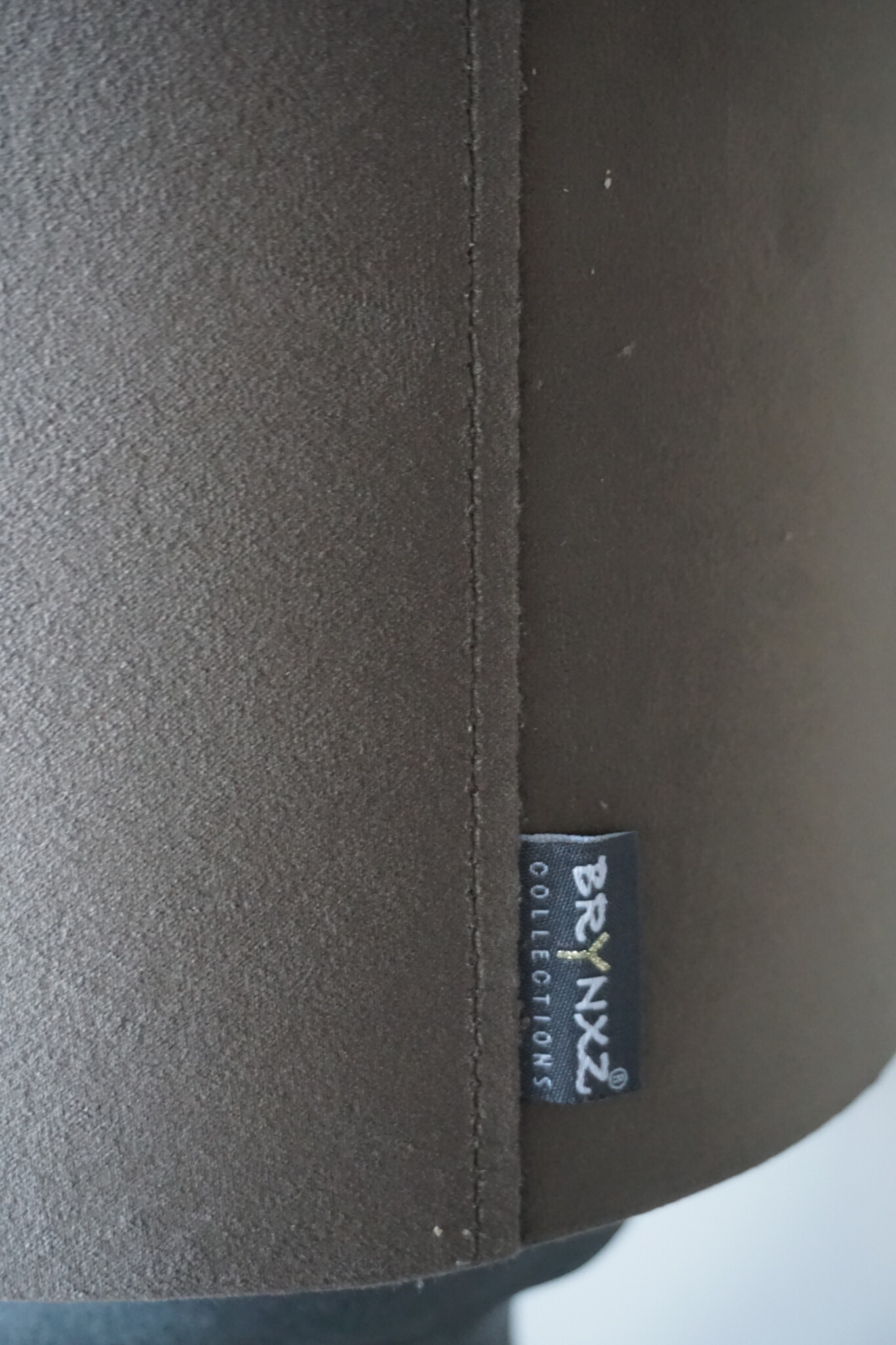 Brynxz Lampenkap Cilinder | Velvet Brown | H16 x Ø25 cm