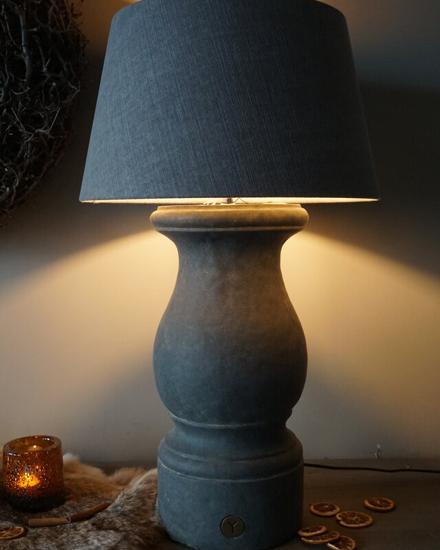 Brynxz Baluster Lampenvoet | Majestic Vintage | H55 x D22 cm