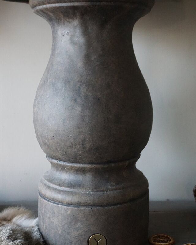 Brynxz Baluster Lampenvoet | Majestic Brown | H55 x D22 cm