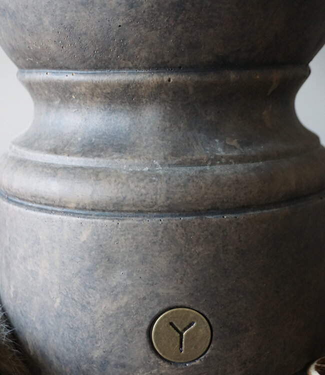 Brynxz Baluster Lampenvoet | Majestic Brown | H55 x D22 cm