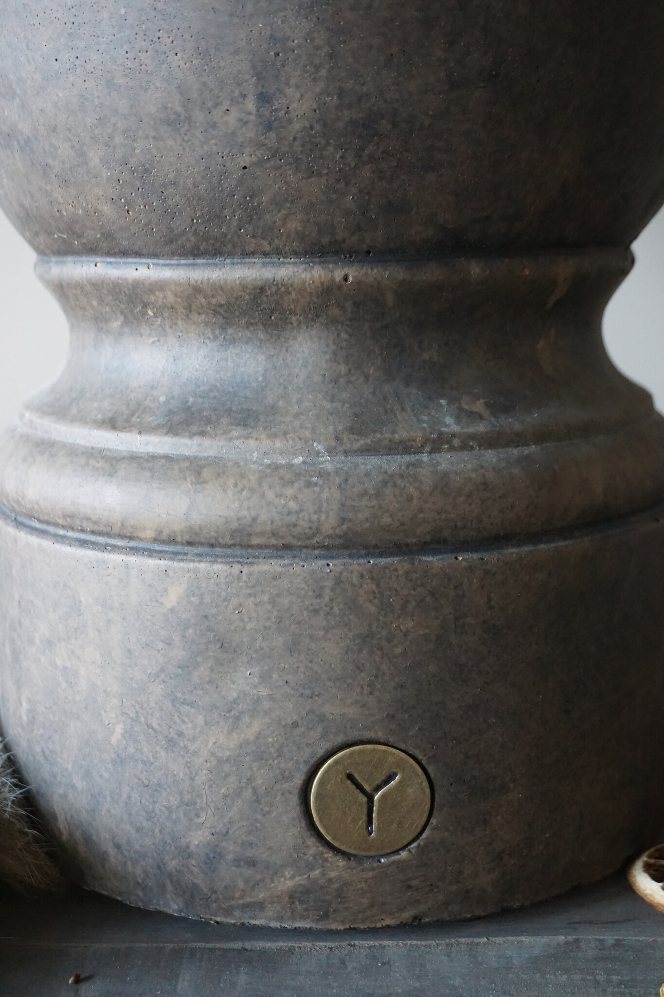 Brynxz Baluster Lampenvoet | Majestic Brown | H55 x D22 cm