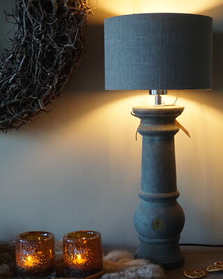 Brynxz Baluster Lampenvoet | Tall | Majestic Vintage | H47 x D13 cm
