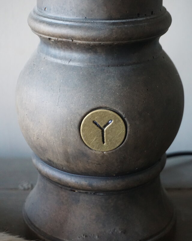 Brynxz Baluster Lampenvoet | Tall | Majestic Brown | H47 x D13 cm