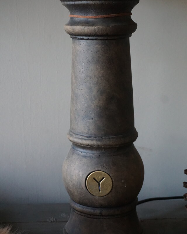 Brynxz Baluster Lampenvoet | Tall | Majestic Brown | H39 x D10 cm