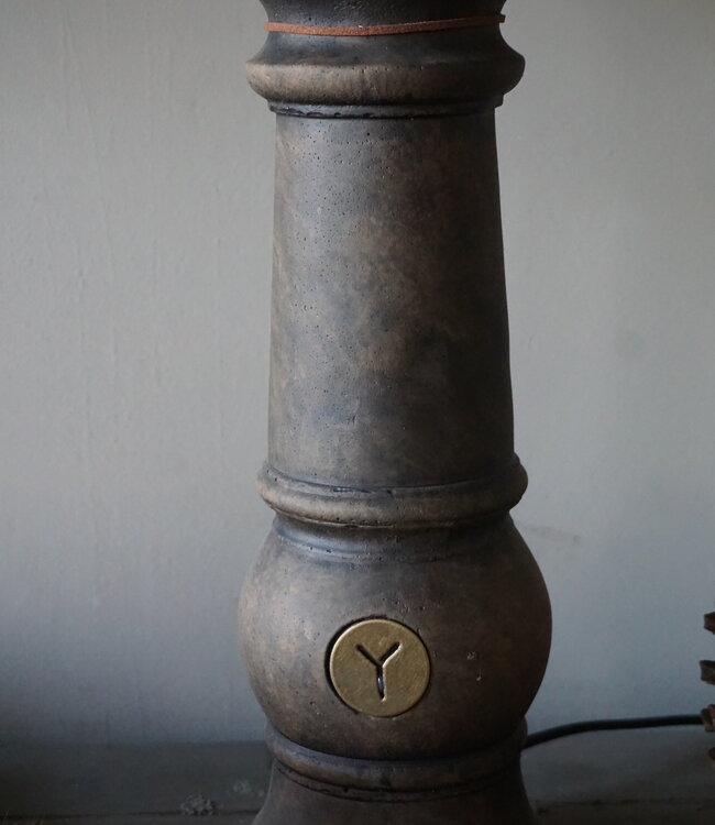 Brynxz Baluster Lampenvoet | Tall | Majestic Brown | H39 x D10 cm