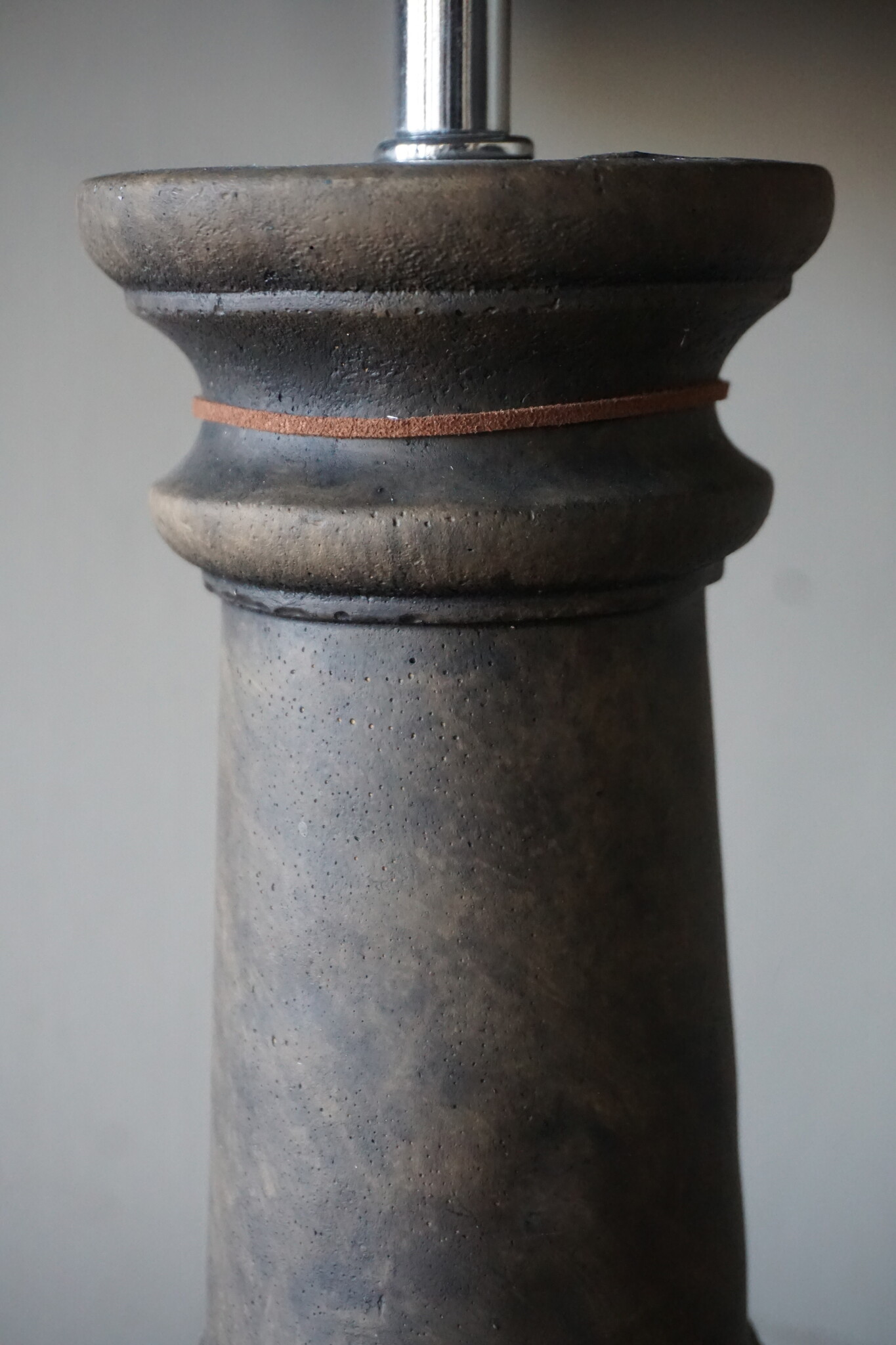 Brynxz Baluster Lampenvoet | Tall | Majestic Brown | H39 x D10 cm