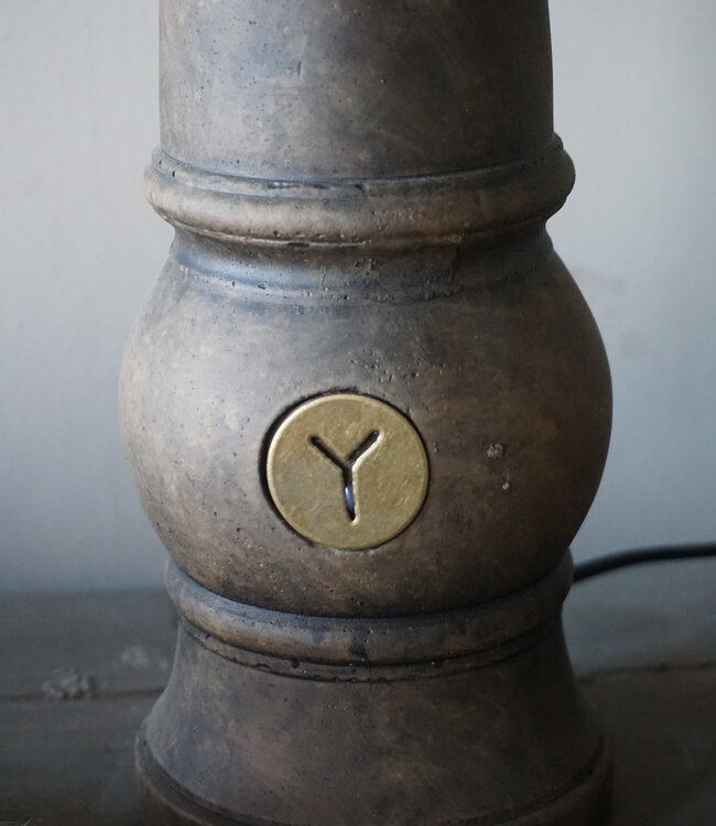 Brynxz Baluster Lampenvoet | Tall | Majestic Brown | H39 x D10 cm