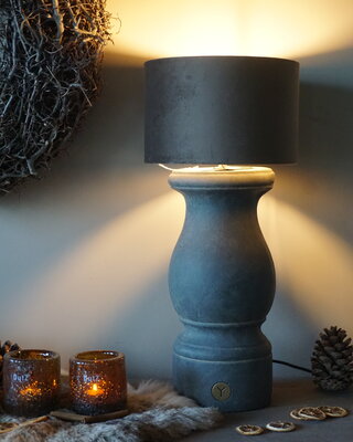 Brynxz Baluster Lampenvoet | Majestic Vintage | H47 x D18 cm